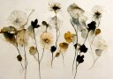 Beautiful Dry Flowers Plakat / 40x50