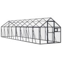Vidaxl Fuglehus Antrasitt 1.79X8X1.85 M Aluminium