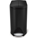Butterfly pedalbøtte svart 10 L