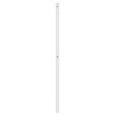  Sengegavl i metall hvit 100 cm 8721012304383