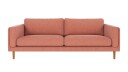 Rowico Home Braden 3 seters sofa Rød Brenda 52 Eikben
