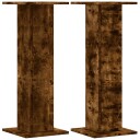  Plantestativer 2 stk røkt eik 30x30x80 cm konstruert tre