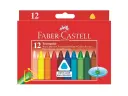 Faber-Castell Wax Fargestifter  Set of 12