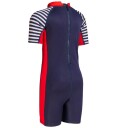 Konfidence Badedrakt   Hamptons Blue Stripe   Konfidence   2 3 år 92 98   Badetøy   Blå