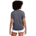 Nike W One Classic Dri Fit SS Top Padel  og tennis T skjorte dame Grå XL