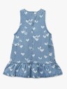 Liewood Angelica Printed Denim Frill Dress Blue 92