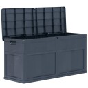 vidaXL Putekasse 320 L svart