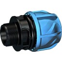 GF iJoint Overgangs-Nippel til PEM rør 3/4" x 20 mm black 20mm x 3/4"
