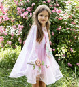 Great Pretenders Kostymer Rosa Paljetter Twirl Cape 4 6 år 104 116 Kostymer