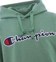 Champion Fashion Hettegenser   Grønn m. Logo   Champion   16 18 år 176 188   Hettegenser