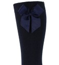 Condor Knestrømper m. Sløyfe Navy 6 12 md Sokker Blå 62 80