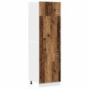  Skap for kjøkkenskap gammelt tre 60x57x207 cm konstruert tre 8721158436504