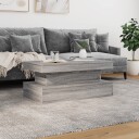  Salongbord med LED-lys grå sonoma 90x50x40 cm 8721012466210