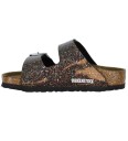 Birkenstock Sandaler - Arizona Kids BS - Cosmic Sparkle Black Mu - Birkenstock - 31 - Sandals Metallic Svart