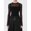 Sportmax Dame Topper Svart S,
