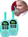 Walkie Talkie til barn med lommelykt og 3 km rekkevidde Blå