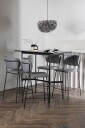 Venture Home   Spisegruppe Rax med 4 stk stoler Bell   Svart