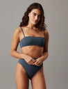 Calvin Klein Bandeau W Straps   Blue   L