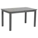 Brafab Lomma small spisebord 80x132 192 cm antrasitt