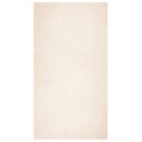 Teppe HUARTE kort luv mykt og vaskbart beige 60x110 cm