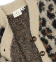 THE NEW Siblings Feather Gray AOP Pamela Jacquard Cardigan 110