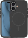 TFO Silikon Thin Mag Deksel for iPhone 16 Plus  Svart