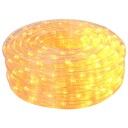 vidaXL LED-lysslange til jul 240 LED-lys Gul 10 m