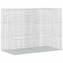 vidaXL Gabion med 3,5 mm Tråd og 5x5 cm Nett 200x100x150 cm