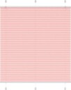  plisségardin Rosa 120x150 cm Stoff Bredde 119,4 Polyester