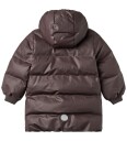 Wheat Polstret Jakke   PU   Coast   Chocolate Plum   Wheat   12 år (152)   Dunjakke Brun Lilla