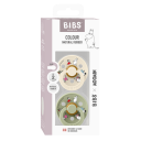 Bibs Mummitrollet Smokker 2stk Ivory mix Latex   Size 2