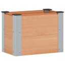 vidaXL Høybed Brun 50 x 30 x 36 cm