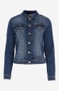 Soyaconcept Denimjakke med en figursydd
