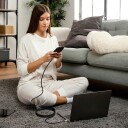Tech Protect UltraBoost Evo USB C USB C PD100W 1m titanium 
