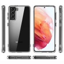 Samsung Galaxy S21 FE 5G Anti-Shock Hybrid-deksel Gjennomsiktig