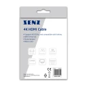 SENZ 4K HDMI-kabel, 2 m, svart