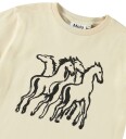 Molo T skjorte   Riley   Dansende hester   Molo   6 år (116)   T skjorte   Beige