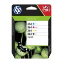 HP 364 XL SM596EE Blekkpatron økonomipakke 4 stk kompatibel