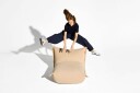 Fatboy The BonBaron Slim Cord Recycled Loungestol Beige