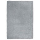  Flossteppe med lang luv NAVARRA sølvgrå 200x290 cm polyester 8721158558381