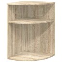 vidaXL Avlastningsbord Sonoma eik 39,7 x 39,7 x 60 cm Konstruert tre