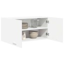  Hengende skap med dør Riga Hvit 80 x 31 x 40 cm Konstruert tre