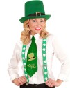 Kiss Me Glitrende St. Patricks Slips