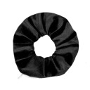 Scrunchie med Lomme Svart