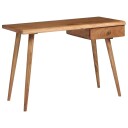 vidaXL Skrivebord heltre akasie 110x50x76 cm