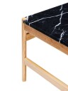 Hübsch Raw Sidebord Sort/Natur