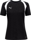 PUMA Trenings T skjorte Teamfinal26   PUMA Svart/PUMA White Kvinner størrelse Small