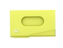 Ögon Design One Touch visittkort holder i aluminium Limegrønn