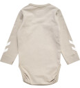 Hummel Body I/e HmlLau Sølv Fôr 56 Langermet Body Beige