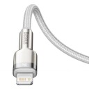 Baseus USB-C til Lightning Kabel 20W PD 1m Hvit